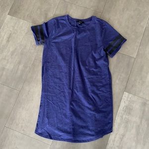Blue sporty athletic dress